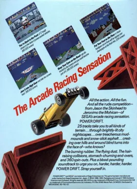 Power Drift_DiskA box cover back